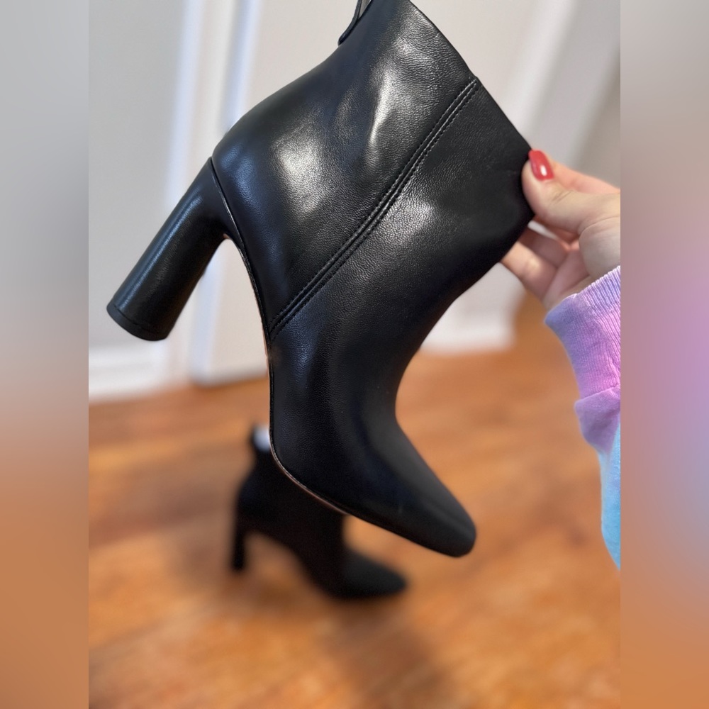 Black Vince booties